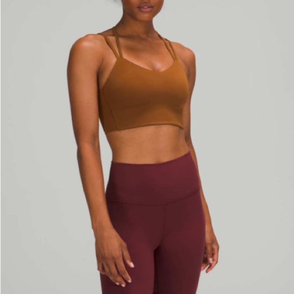 Lululemon Like a Cloud Bra Longline *Light Support, B/C Cup
Copper Brown